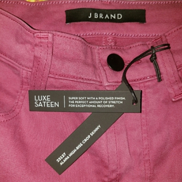 NWT J Brand Alana High Rise Crop Skinny - Picture 6 of 7